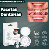 (Nature Smile) - Facetas Dentárias Removíveis Superior e Inferior
