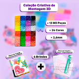 Coleção Criativa de Montagem 3D - ®MagicWorld (ULTIMO DIA DE PROMOÇÃO)