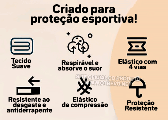 Joelheira Ortopédica de Compressão ®Confort Premium (COMPRE 1 E LEVE 2) (SÓ HOJE)