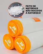 Rolo de Película Protetora Com Adesivo Para Móveis, Obras, Pinturas 20 METROS