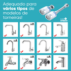 SmartFilter® Filtro Purificador de Água (COMPRE 1 E LEVE 3) - Acompanha Adaptador Universal
