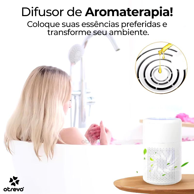 Purificador de Ar CleanAir® KSA10 com Filtro HEPA