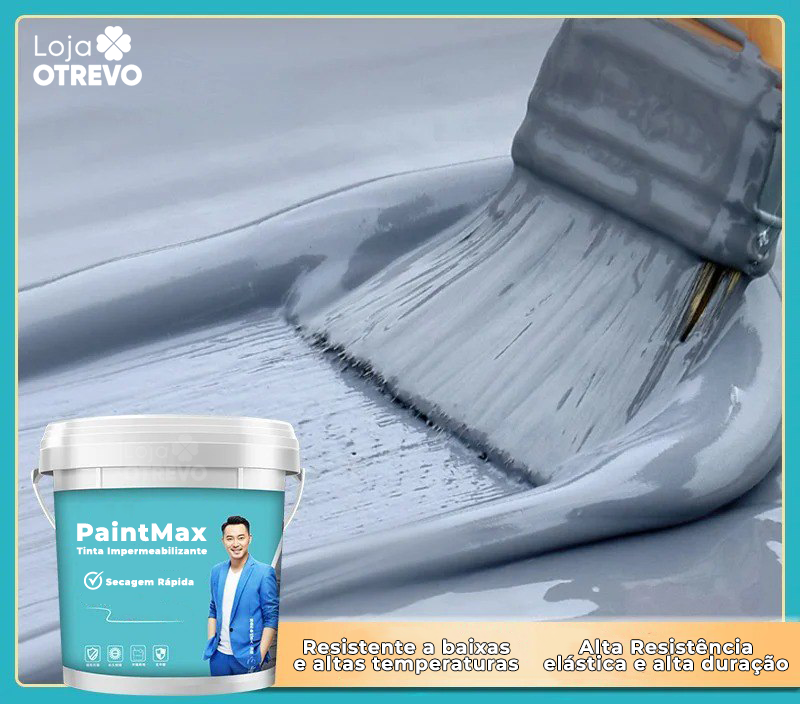 Tinta Impermeabilizante (Secagem Rápida)  - PaintMax®