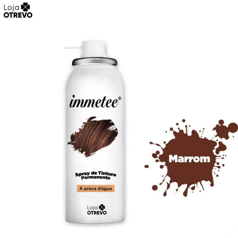 Spray de Tintura Permanente a Prova D'água - ImmeteeHair®