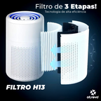 Purificador de Ar CleanAir® KSA10 com Filtro HEPA