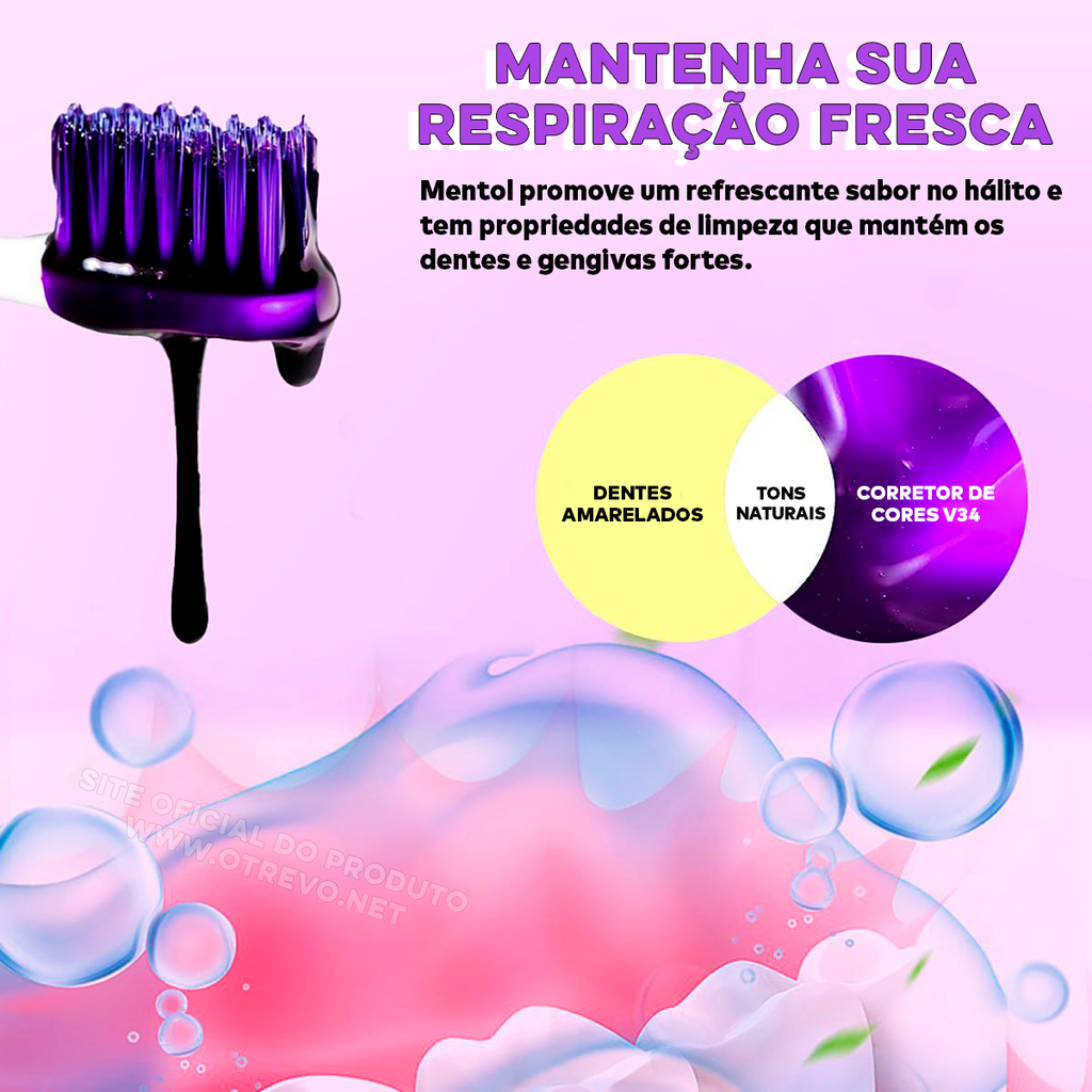 Clareador Dental - ®V34 (Clareamento instantâneo)