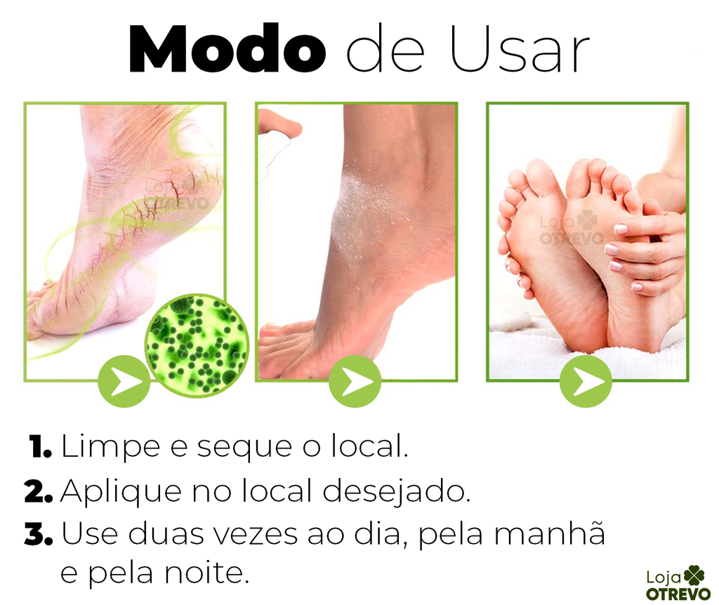 DermaShield - Spray Restaurador Rápido de Pés