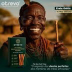 Kit 12 Escovas Miswak 100% Naturais + Brinde Exclusivo
