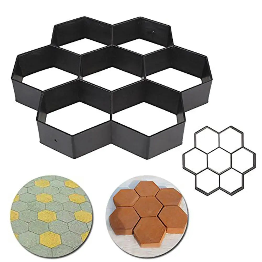 Forma Profissional para Piso de Concreto – PisoPro® (Kit com 6 Moldes)