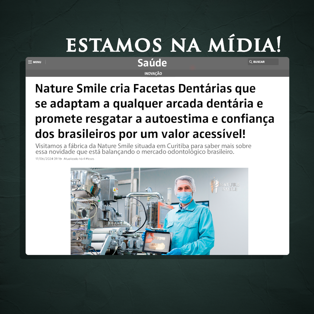 Nature Smile® - Facetas Dentárias Removíveis *G (COMPRE 1 PAR E LEVE OUTRO)