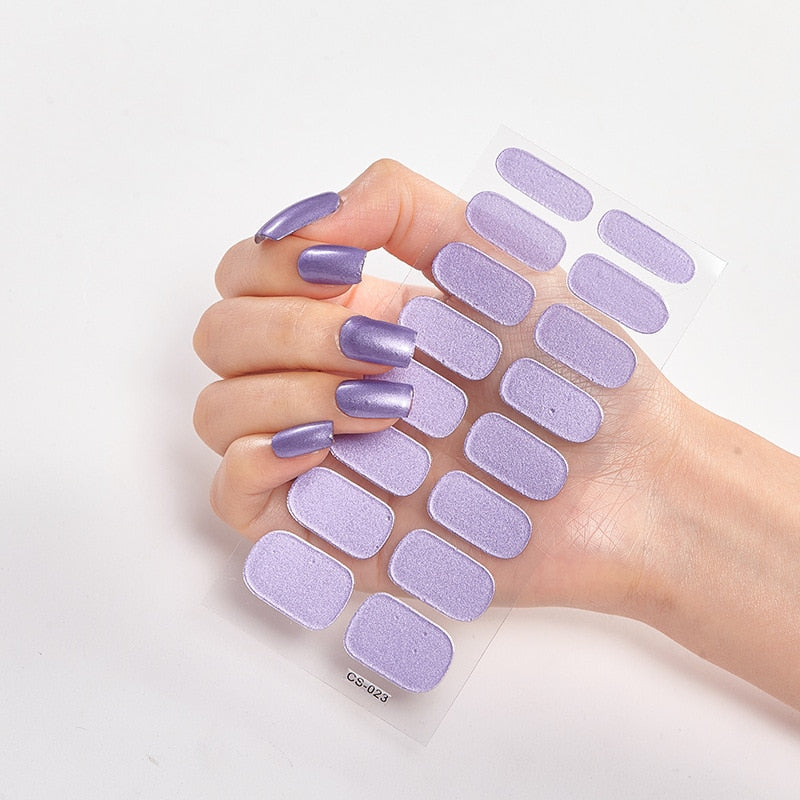 Unhas Adesivas de Gel de Fácil Aplicação - ®NailGirl