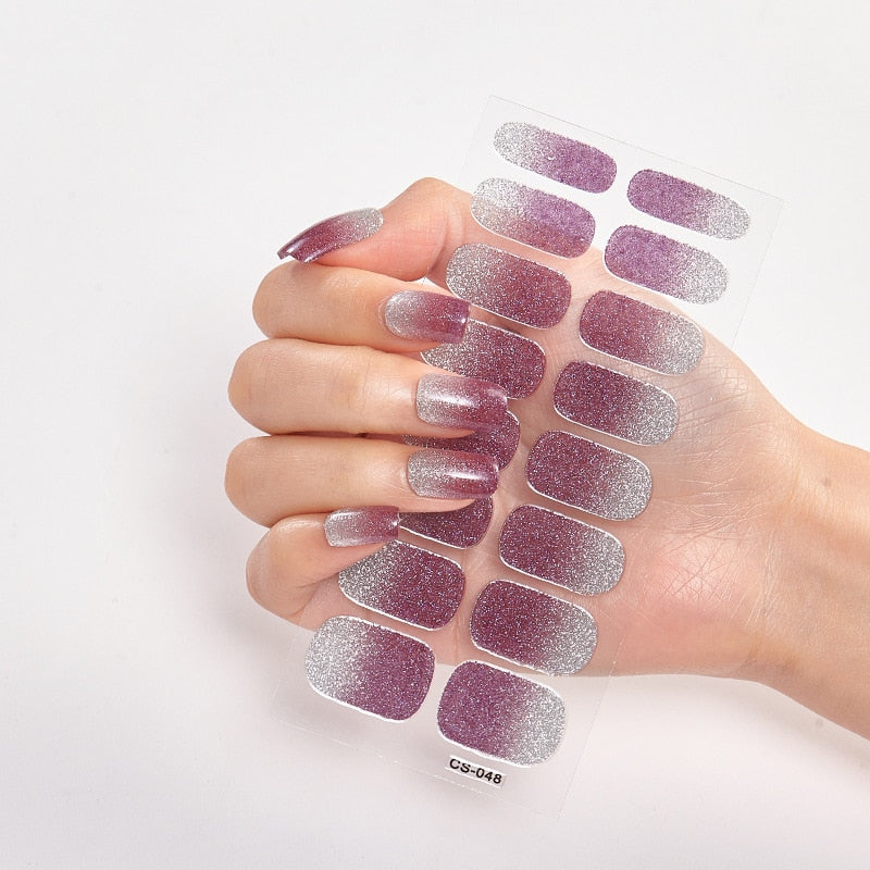 Unhas Adesivas de Gel de Fácil Aplicação - ®NailGirl