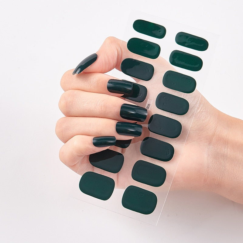 Unhas Adesivas de Gel de Fácil Aplicação - ®NailGirl