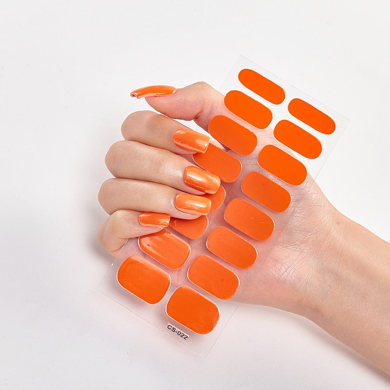 Unhas Adesivas de Gel de Fácil Aplicação - ®NailGirl