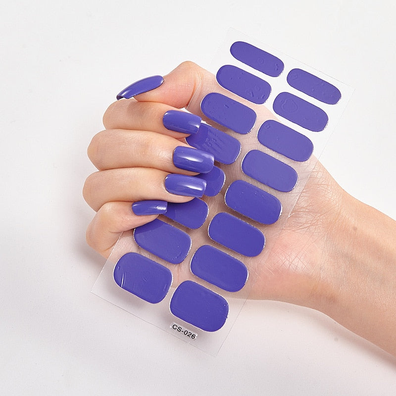 Unhas Adesivas de Gel de Fácil Aplicação - ®NailGirl