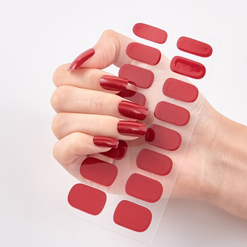 Unhas Adesivas de Gel de Fácil Aplicação - ®NailGirl