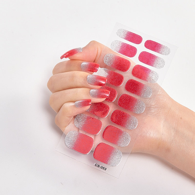 Unhas Adesivas de Gel de Fácil Aplicação - ®NailGirl