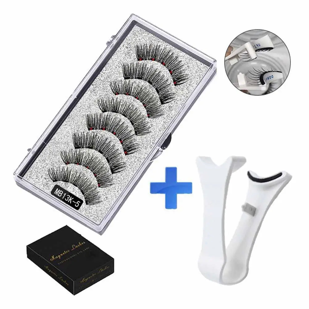 Super Cílios Naturais Magnético 5D - Eyelash5D®