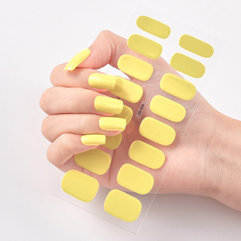 Unhas Adesivas de Gel de Fácil Aplicação - ®NailGirl