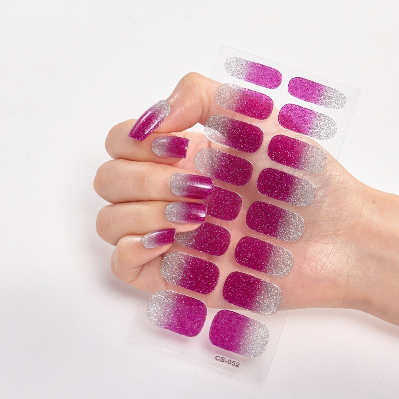 Unhas Adesivas de Gel de Fácil Aplicação - ®NailGirl