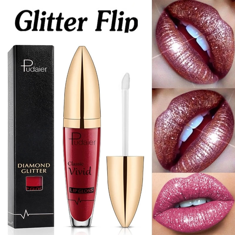 Batom Lip Gloss Diamond - ®PudaierShine (LANÇAMENTO 2023)