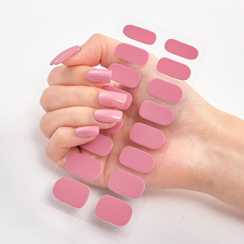 Unhas Adesivas de Gel de Fácil Aplicação - ®NailGirl