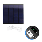 Carregador Solar Portátil Com Entrada USB - SolarPower®