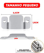 Kit 8 Peças Conector de Engate + 16 Parafusos Premium ®