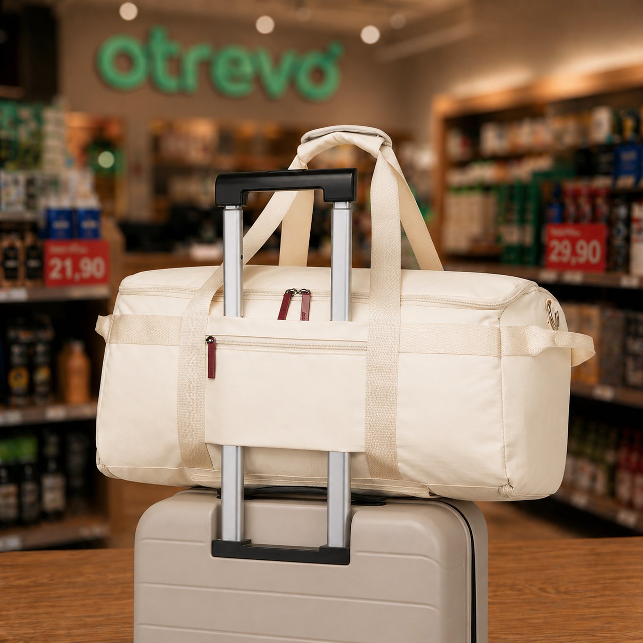 SmartTravel™ Bag 3 em 1 – Bolsa Inteligente com Rodinhas e Vácuo