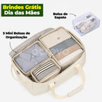 SmartTravel™ Bag 3 em 1 – Bolsa Inteligente com Rodinhas e Vácuo