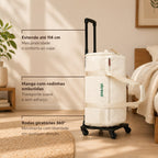 SmartTravel™ Bag 3 em 1 – Bolsa Inteligente com Rodinhas e Vácuo
