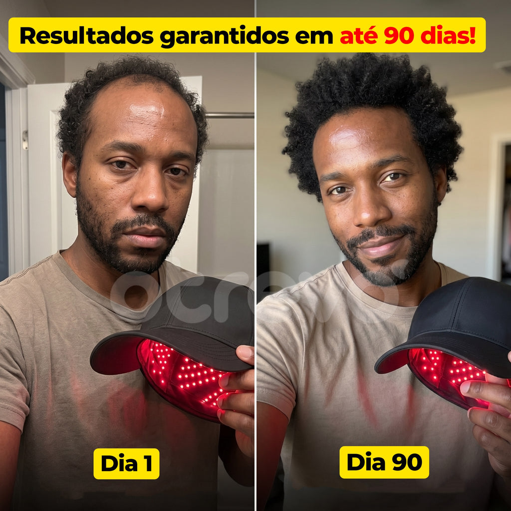 HairLux™ Pro - Tecnologia LED para Crescimento Capilar