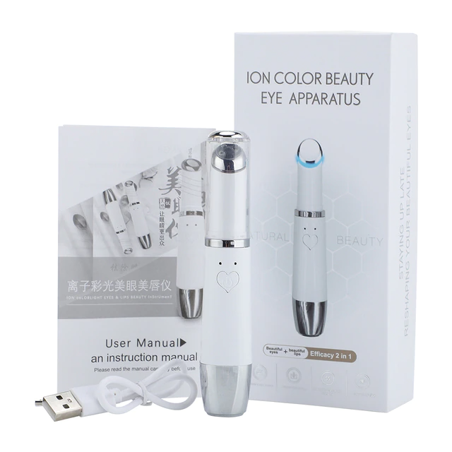 Caneta Massageadora Iônica Anti Rugas e Olheiras ®YoungBeutry (PELE 100% MAIS JOVEM)