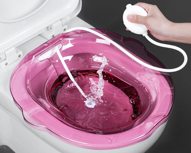 Bacia para Banho de Assento Medicinal - ®Healthseat  LANÇAMENTO