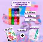 Coleção Criativa de Montagem 3D - ®MagicWorld (ULTIMO DIA DE PROMOÇÃO)