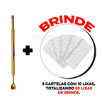 Kit de polimento de Unha e Removedor de Cuticulas 2 em 1  + (50 LIXADORES BRINDE)