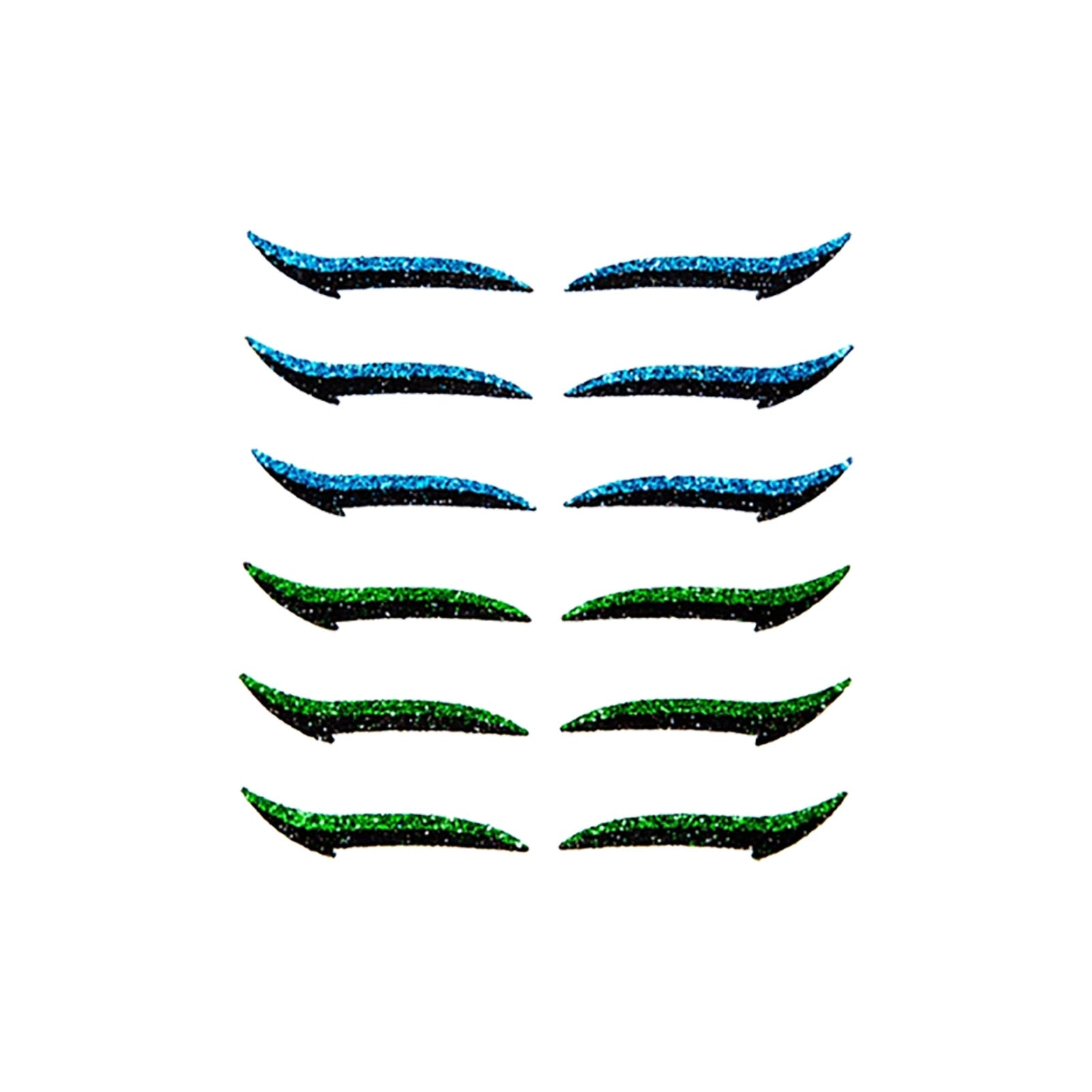 Adesivos de Delineador Reutilizáveis (6 PARES)