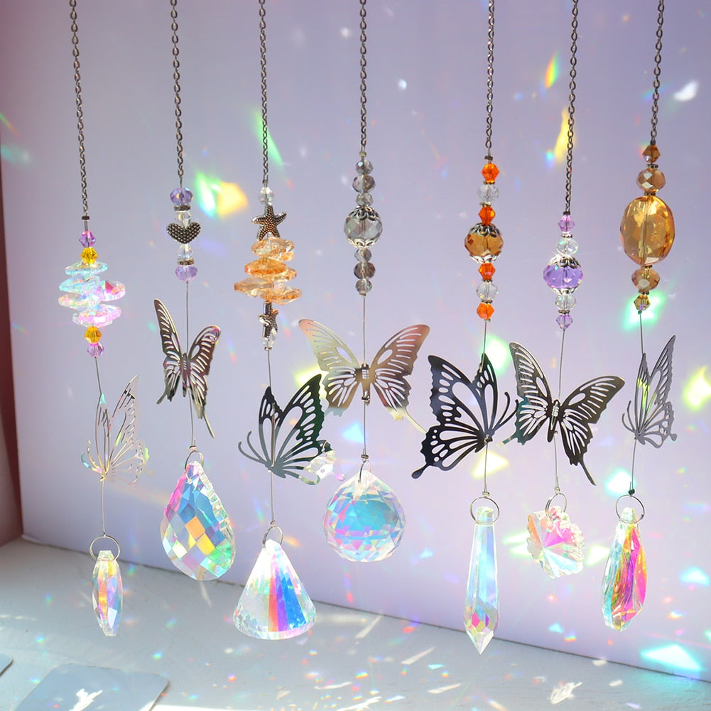 Apanhador de Sol Em Cristais ®Suncatcher + Frete Grátis