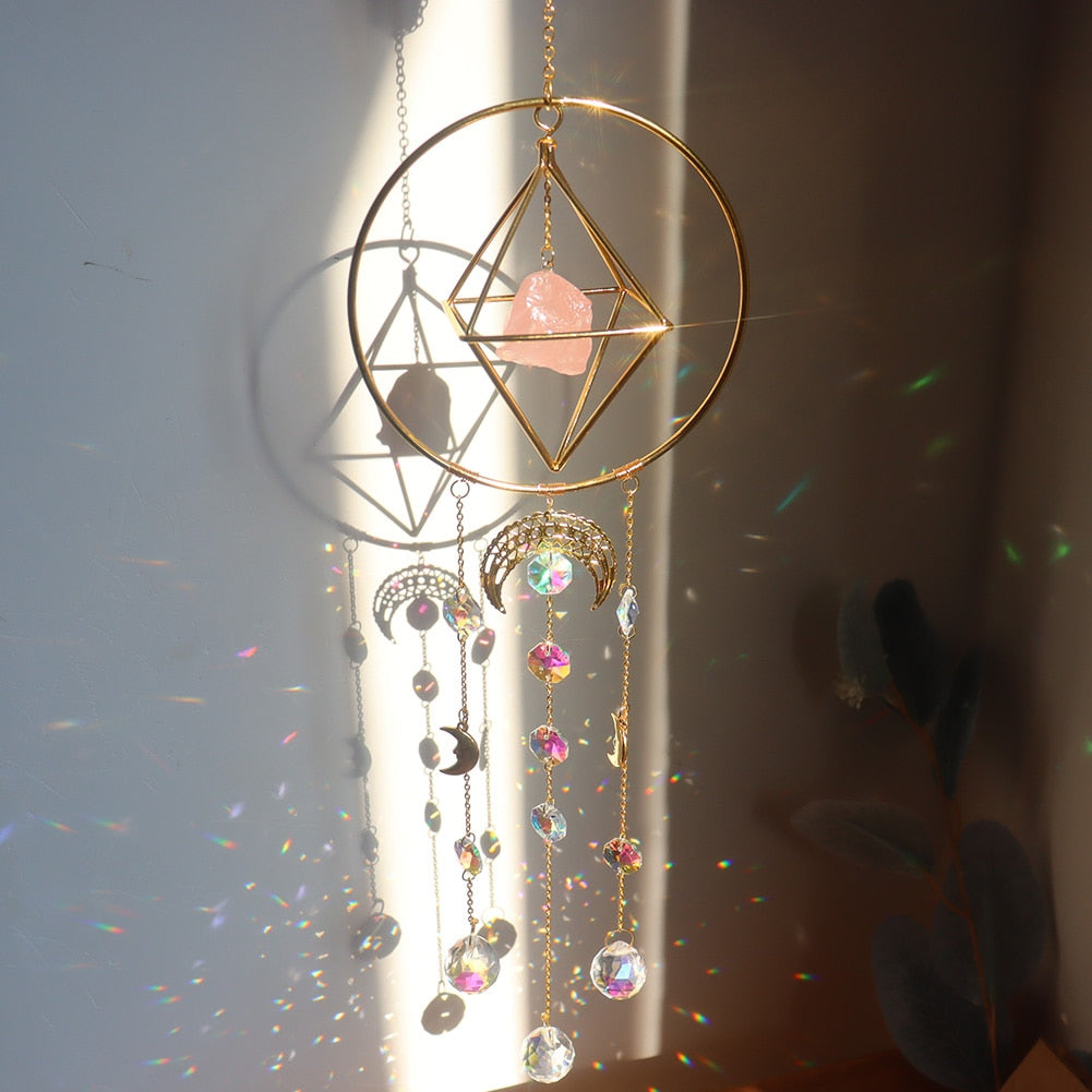 Apanhador de Sol Em Cristais ®Suncatcher + Frete Grátis