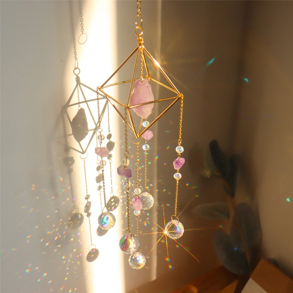 Apanhador de Sol Em Cristais ®Suncatcher + Frete Grátis