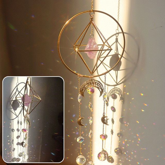 Apanhador de Sol Em Cristais ®Suncatcher + Frete Grátis