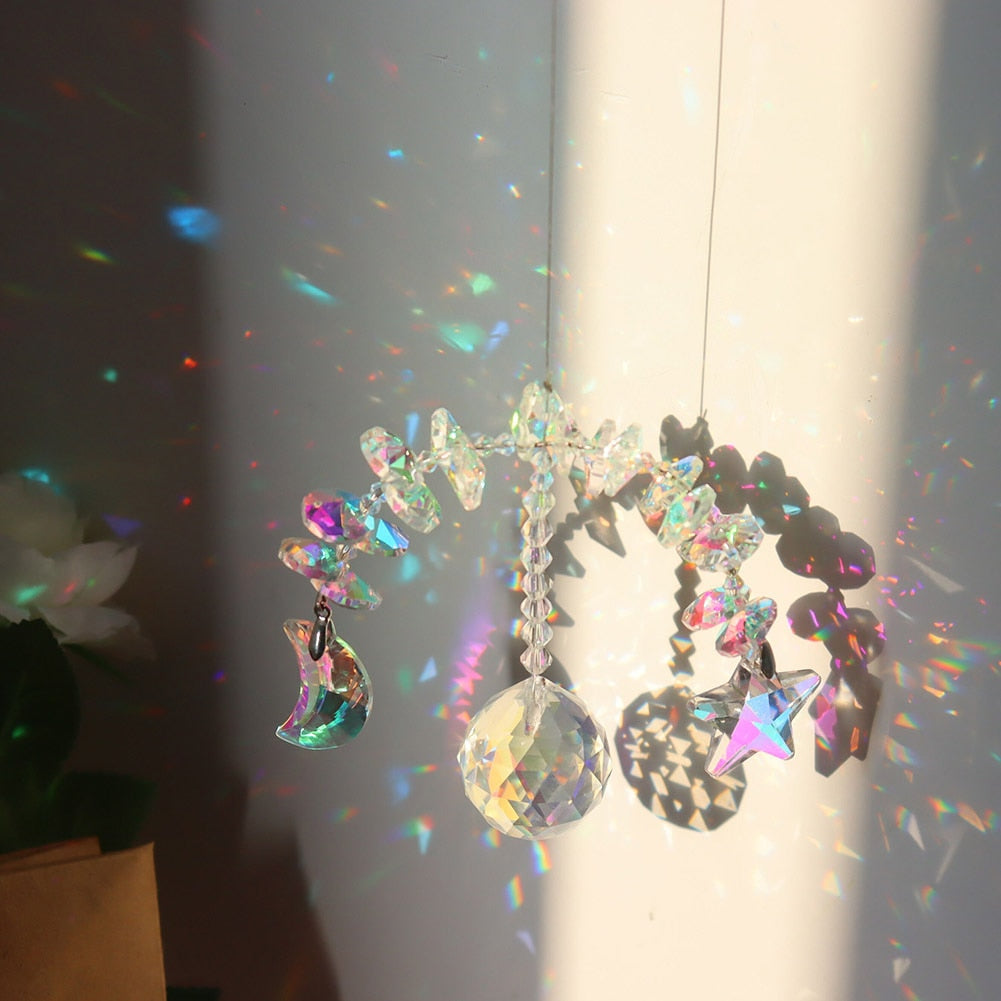 Apanhador de Sol Em Cristais ®Suncatcher + Frete Grátis