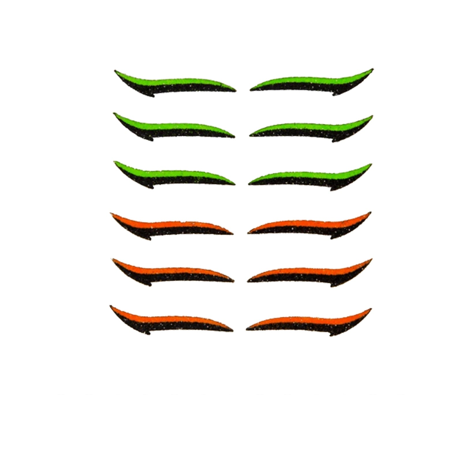 Adesivos de Delineador Reutilizáveis (6 PARES)
