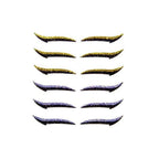 Adesivos de Delineador Reutilizáveis (6 PARES)