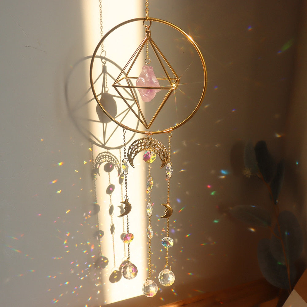 Apanhador de Sol Em Cristais ®Suncatcher + Frete Grátis