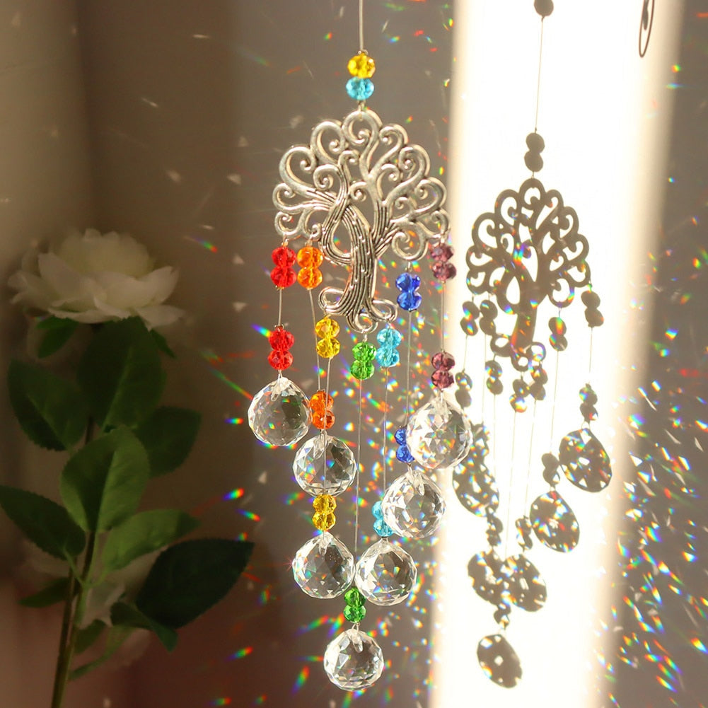 Apanhador de Sol Em Cristais ®Suncatcher + Frete Grátis