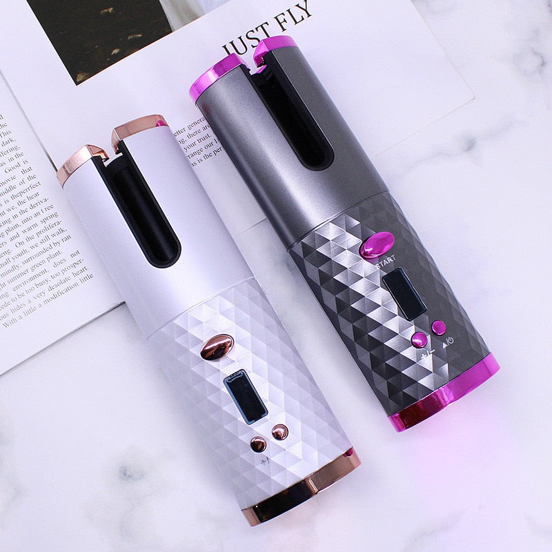 Modelador de Cachos Portátil Sem Fio 4 em 1 - HairCurler®