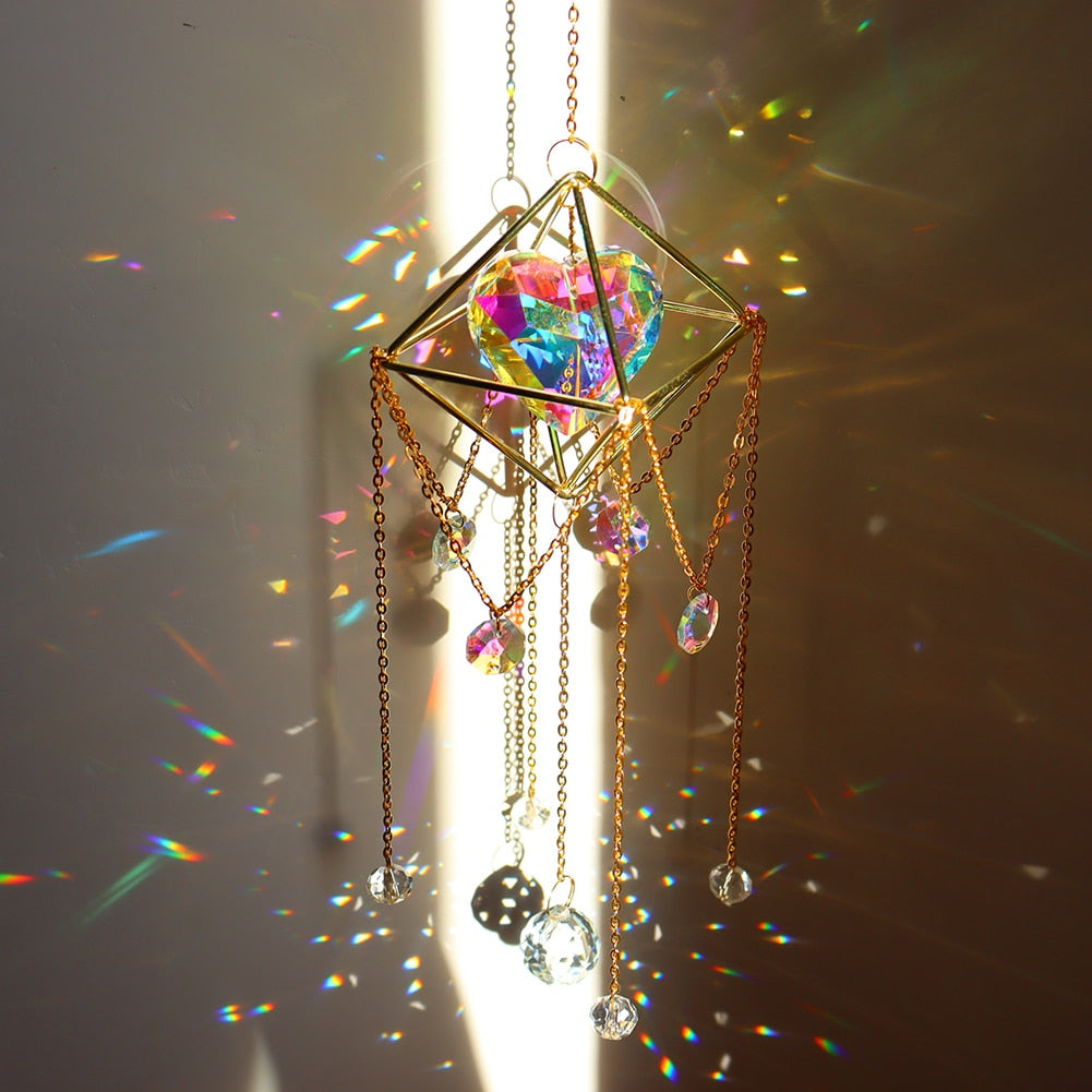 Apanhador de Sol Em Cristais ®Suncatcher + Frete Grátis