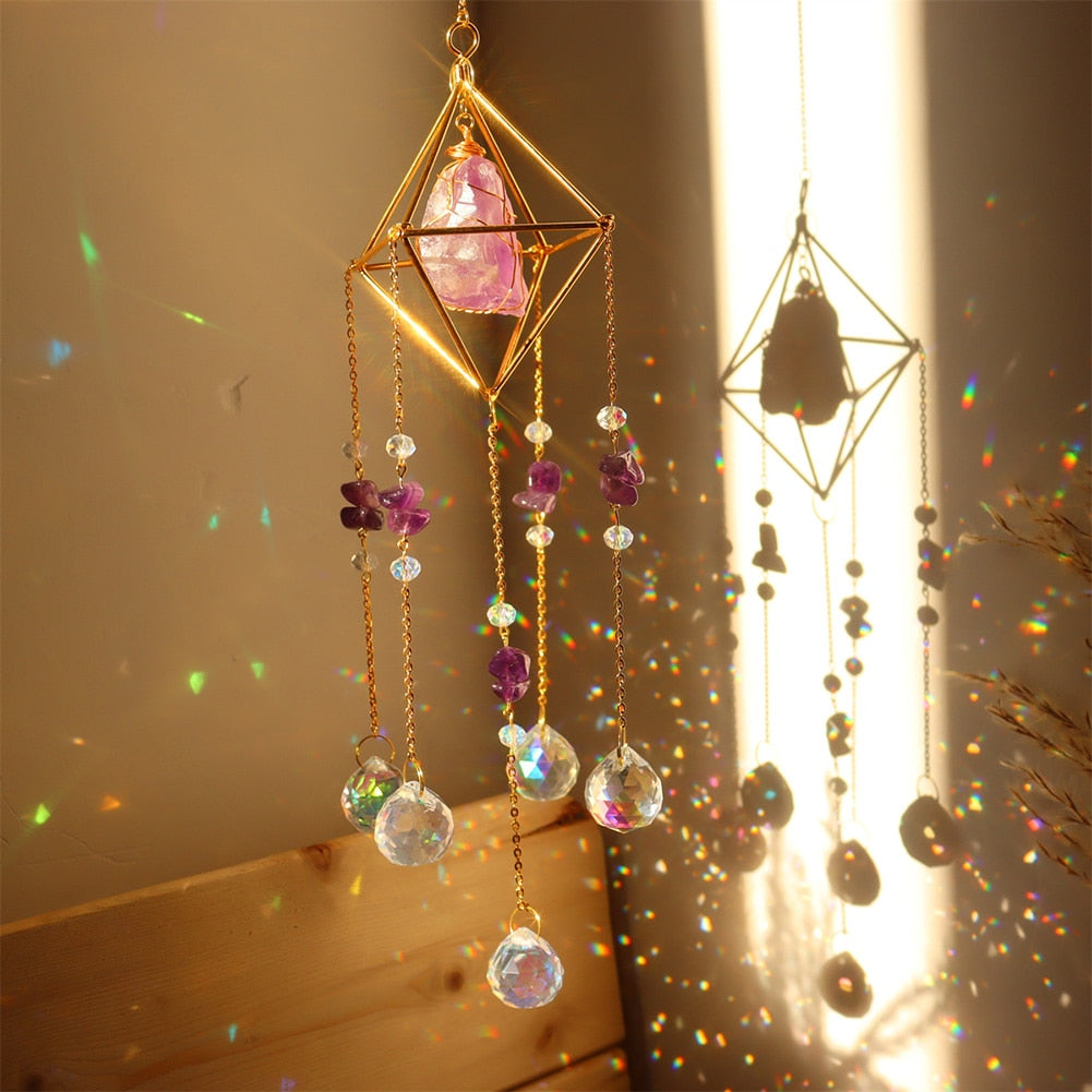 Apanhador de Sol Em Cristais ®Suncatcher + Frete Grátis