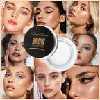 Kit Escova Pincel Angular Para Sobrancelhas + 2 Brindes - ®EyesBeauty